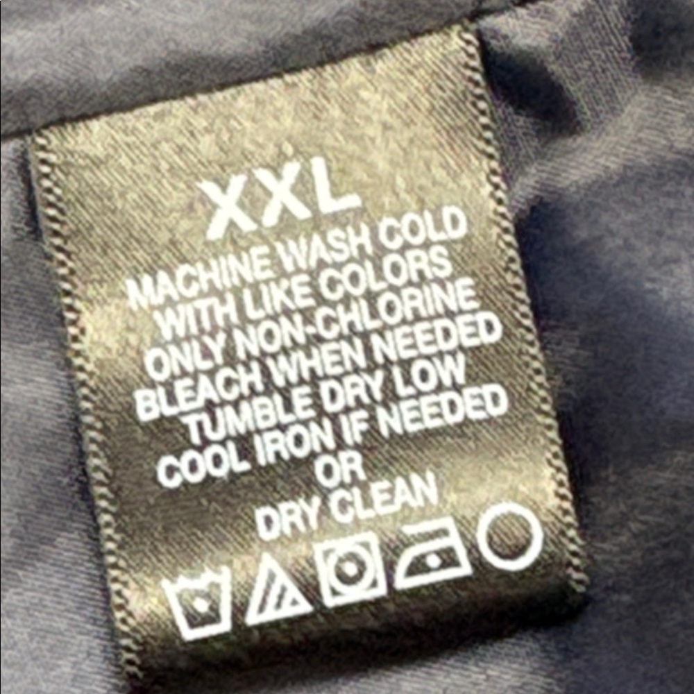 NWOT Navy London Fog light weight Trench Coat with detachable hood, no flaws. - Picture 8 of 16